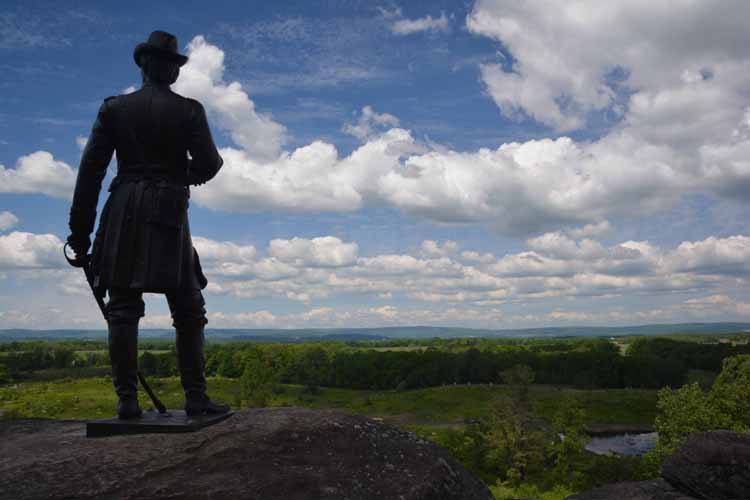 monument of little round top